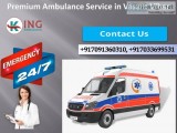 Premium Ambulance Service in Vasant Vihar by King Ambulance