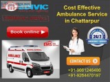 Cost Effective Ambulance Service in Chattarpur by Medivic Ambula