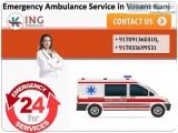 Emergency Ambulance Service in Vasant Kunj by King Ambulance