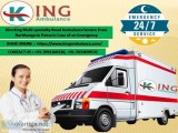 Hire King Multi-specialty Road Ambulance Service from Darbhanga 