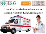 Low-Cost Ambulance Service in Boring Road by King Ambulance