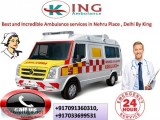 Best and Incredible Ambulance services in Nehru Place  Delhi By 