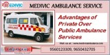 Medivic Ambulance Service in Mayur Vihar provides you budget-fri