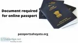 Document required for online passport