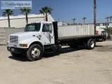 2001 INTERNATIONAL 4700 FLATBED TRUCK 29001212