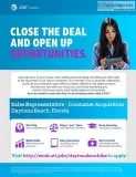 Sales Representative - Consumer Acquisition - Daytona Beach FL