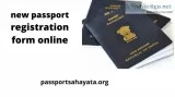 New passport registration form online