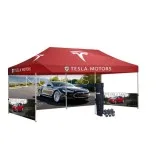 10x20 Canopy Tent With Custom Printed Graphics At Best Price - T
