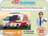 World Class ICU Ambulance Service in Barpeta Assam by Medivic Am
