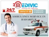 Smooth Patient Transfer Ambulance Service in Badarpur by Medivic