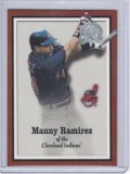 Manny Ramirez 2000 Fleer Greats of the Game Magazine Card 28