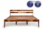 Buy Centaurus Sheesham Wood Bed Online for Rs 15000  Wakefit
