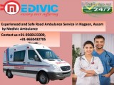 Experienced and Safe Road Ambulance Service in Nagaon Assam by M