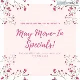 Pre-lease for May NOW