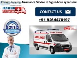 Pocket- friendly Ambulance Service in Sagun-bore by Jansewa