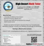 Riverside - San Bernardino Math and Science Online Tutoring