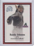 Randy Johnson 2000 Fleer Greats of the Game Magazine Card 20