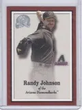 Randy Johnson 2000 Fleer Greats of the Game Magazine Card 20