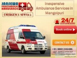 Inexpensive Ambulance Service in Mangolpuri by Jansewa Ambulance