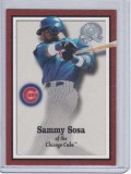 Sammy Sosa 2000 Fleer Greats of the Game Magazine Card 34