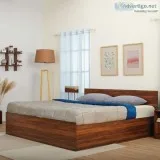 Buy Taurus Engineered Wood Bed with Storage for Rs 8619  Wakefit