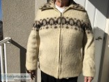 Sweater Jacket Iceland 100% Pure Virgin wool