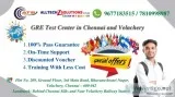 GRE Test Center in Chennai and Velachery