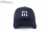 CUSTOM NAVY BIG BRO BASEBALL HAT