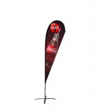 Buy Now  Outdoor Teardrop Flags With Graphic Design - Tent Depot