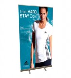 Roll Up Banner Stand For Trade Shows and Events - Tent Depot  Ca