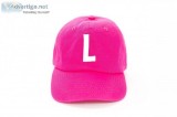 CUSTOM HOT PINK BASEBALL HAT