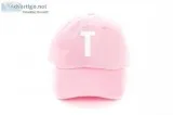 CUSTOM LIGHT PINK BASEBALL HAT