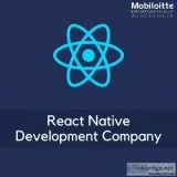 React Native Development Company  Mobiloitte