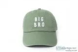 CUSTOM DUSTY SAGE BIG BRO BASEBALL HAT