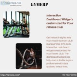 Interactive Dashboard Widgets by GymERP