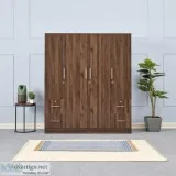 Buy Plaid 4 Door Wardrobe Online for Rs 16505  Wakefit