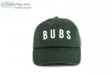 HUNTER GREEN BUBS HAT