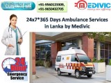 24x7365 Days Ambulance Services in Lanka by Medivic