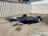 2002 MILLERBILT TILT DECK UTILITY TRAILER  220101212
