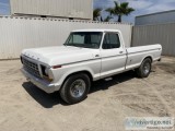 1977 FORD F250 CUSTOM PICKUP TRUCK  220102212