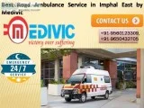 Best Road Ambulance Service in Imphal East by Medivic