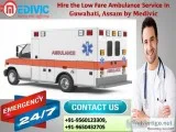 Hire the Low Fare Ambulance Service in Guwahati Assam by Medivic