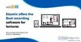 Edumix offers the Best recording software for lectures