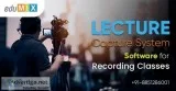 Lecture Capture System Software for Recording Classes