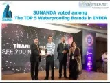 Top 5 waterproofing brands in INDIA  Sunanda Global