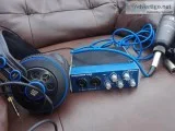 PreSonus Audiobox USB w M7 Microphone and HD7 Headphones and USB