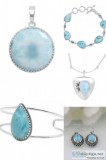 Shop Wholesale Sterling Silver Larimar Jewelry