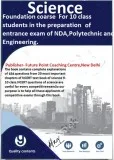 Science Foundation Course for  NDA Polytechnic Entrance and Engi