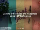 Gallons of Gratitude and Happiness using NLP techniques