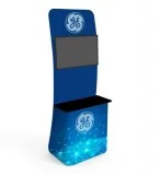Portable TV Stands for Trade Shows and Events - Branded Canopy T